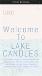 Mobile Screenshot of lakecandles.com